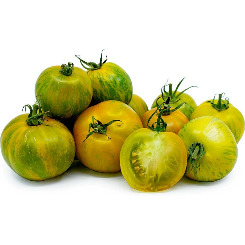 TOMATES GREEN ZEBRA KG (FR / LOT 261308 / CAISSE DE 3.5 KG)